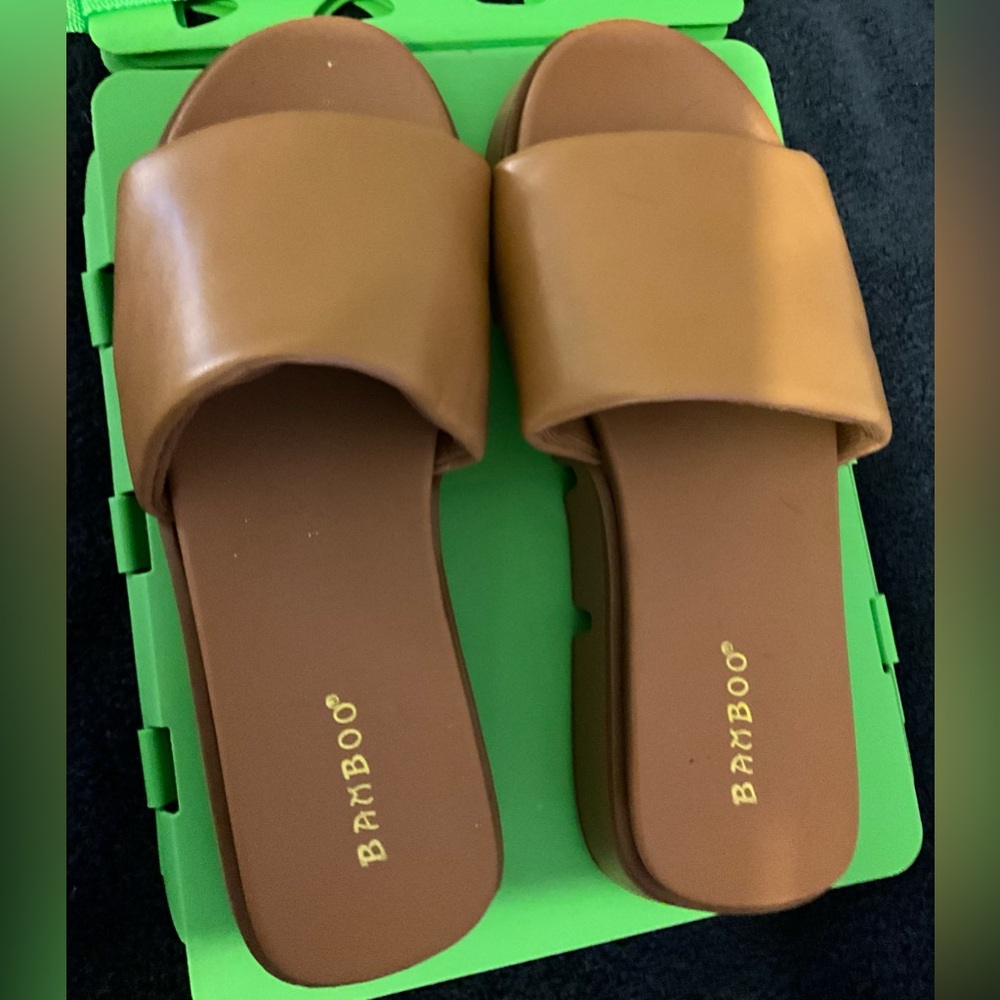 Flex Your Moves Sandals - Tan